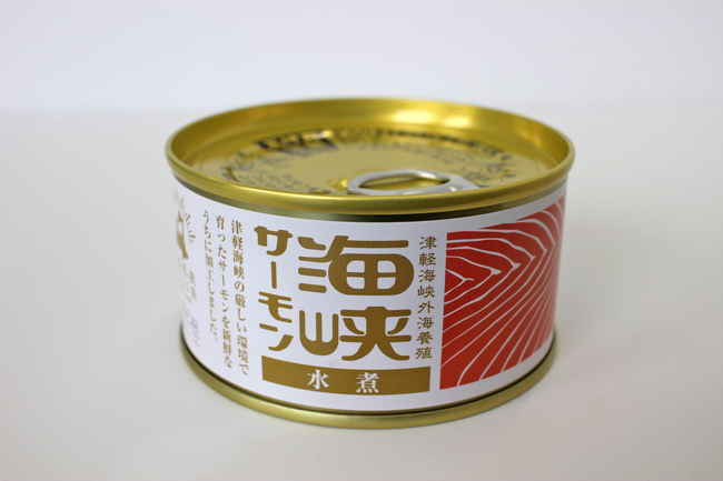 海峡サーモン 水煮（缶詰） | 株式会社北彩屋 | 出展者・商品検索システム