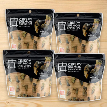 海峡サーモン 皮チップス（有明のり味） | 株式会社北彩屋 | 出展者