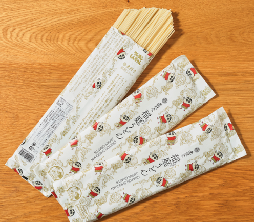 CRAYON SHINCHAN JAPAN CRAFTS〉無限堂“稲庭うどん” × しんちゃん | 詩