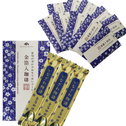 金箔入り珈琲 友禅ポチ袋入 | キャラバンサライ株式会社 | 出展者