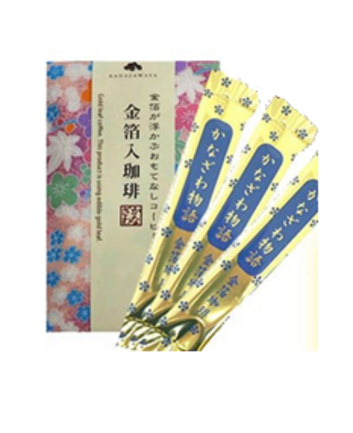 金箔入り珈琲 友禅ポチ袋入 | キャラバンサライ株式会社 | 出展者