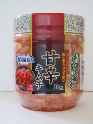 甘辛キムチ1kg（茶箱） RN | 株式会社河鶴 | 出展者・商品検索システム