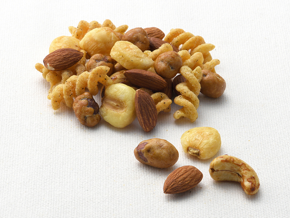 おつまみスナッツ濃い味ミックス | 株式会社有馬芳香堂 | 出展者・商品