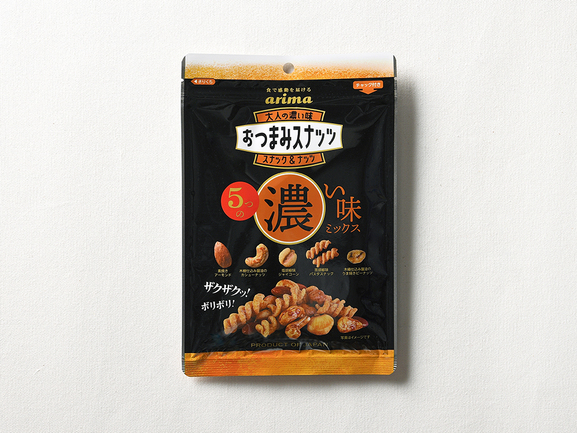 おつまみスナッツ濃い味ミックス | 株式会社有馬芳香堂 | 出展者・商品