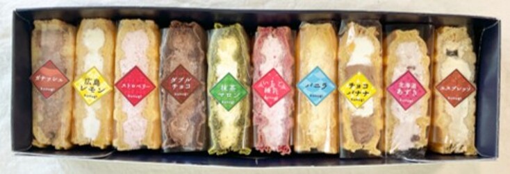 白いくりーむパン ミルククリーム | 株式会社八天堂 | 出展者・商品