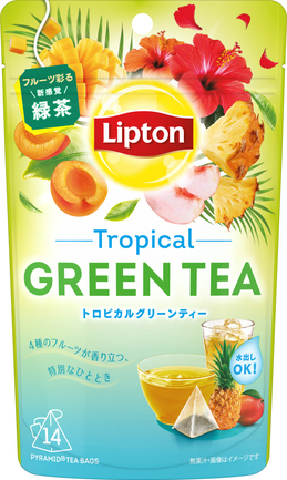 リプトン グリーンティー トロピカル ティーバッグ | キーコーヒー株式