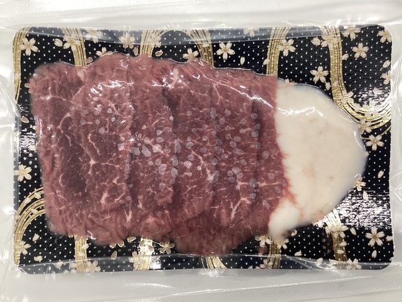鮮馬刺しN桜柄赤身コウネスライス | ㈱千興ファーム | 出展者・商品